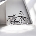 Micargi Luna Men's Electric Beach Cruiser with 350W Motor & Shimano 7-Speed 26"