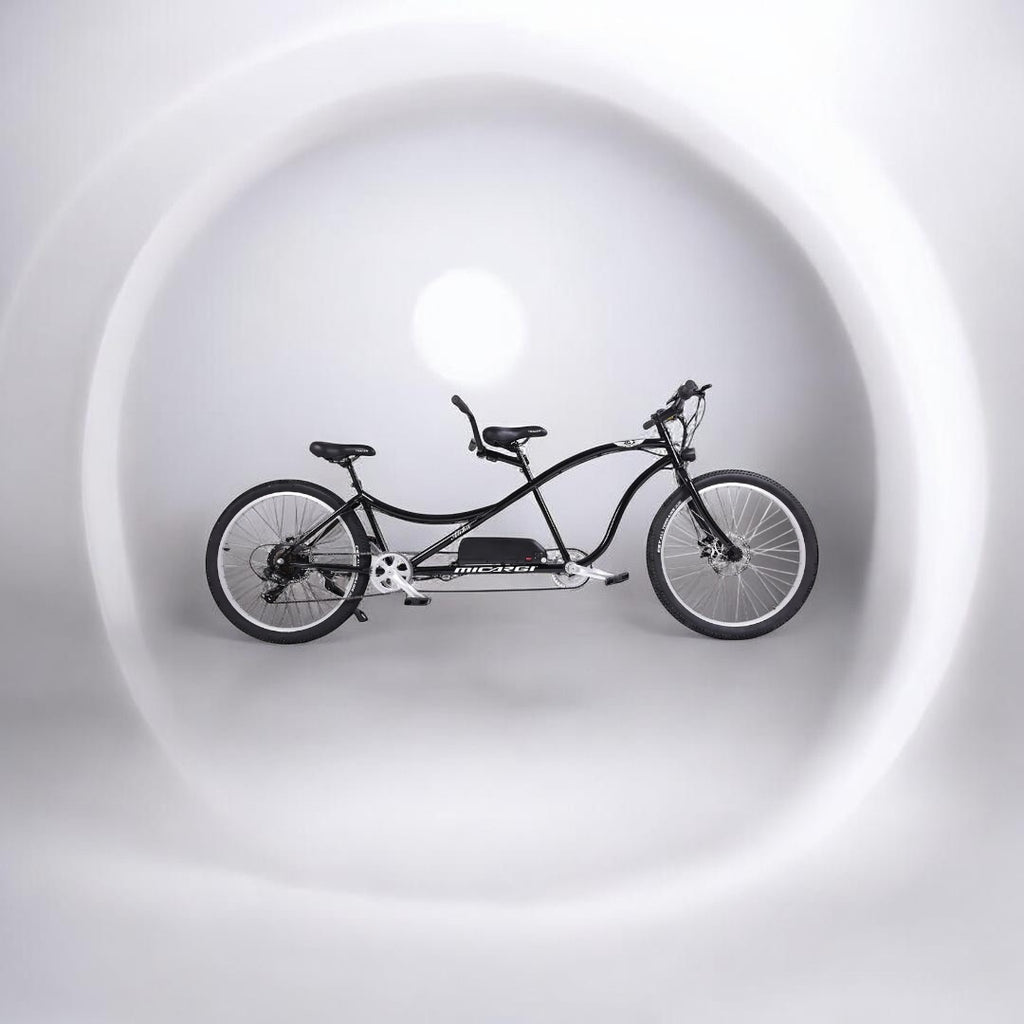 Micargi Aloha 26" Tandem Beach Cruiser Electric Bicycle