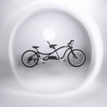 Micargi Aloha 26" Tandem Beach Cruiser Electric Bicycle