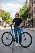 Golden Cycles Fixed Gear Bike - Oil Slick