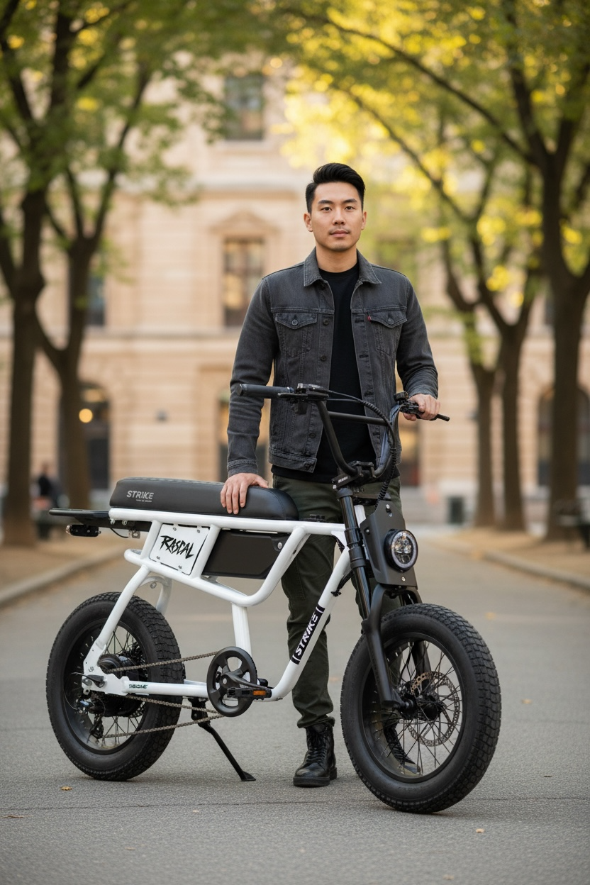 STRIKE RASCAL EBIKE - WHITE