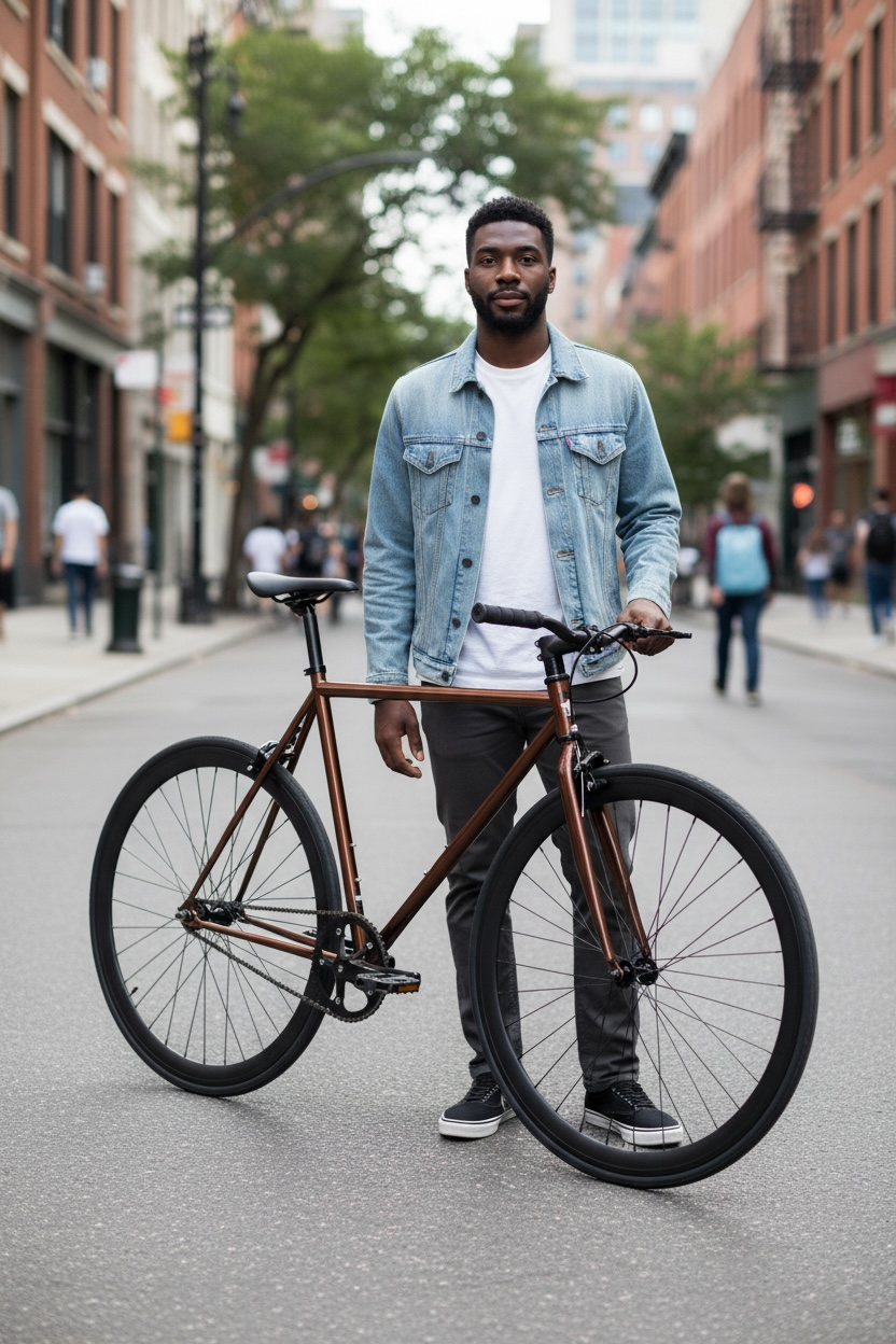 Golden Cycles Fixed Gear Bike - Copper