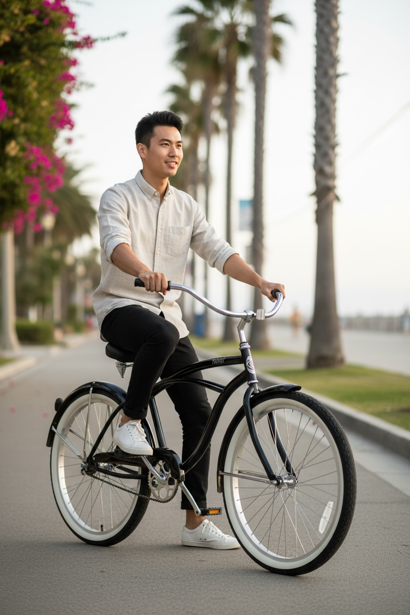 Micargi Tahiti Beach Cruiser Mens Bicycle - 26