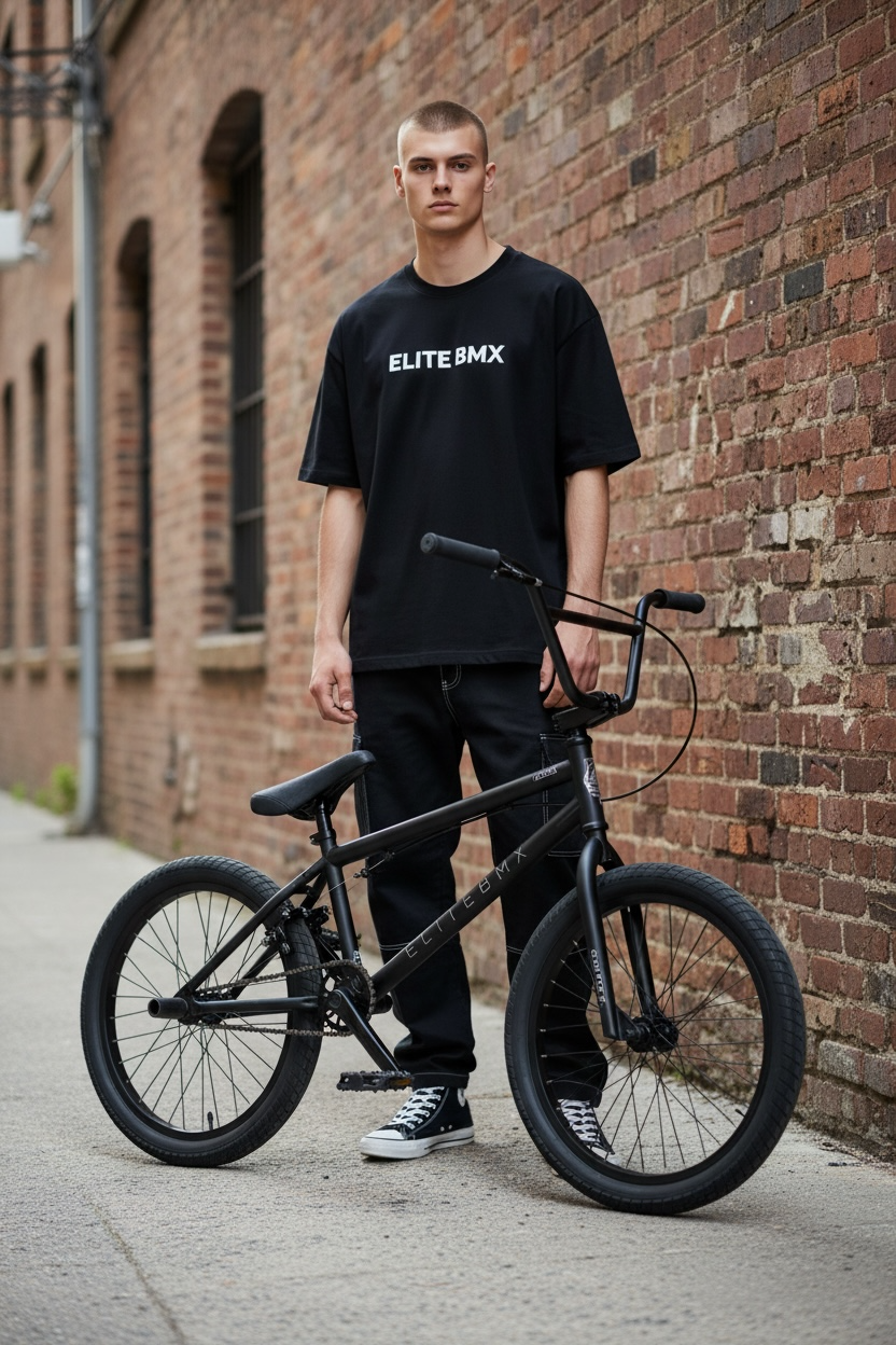 Elite Bmx Pee Wee 16"- Black Combat