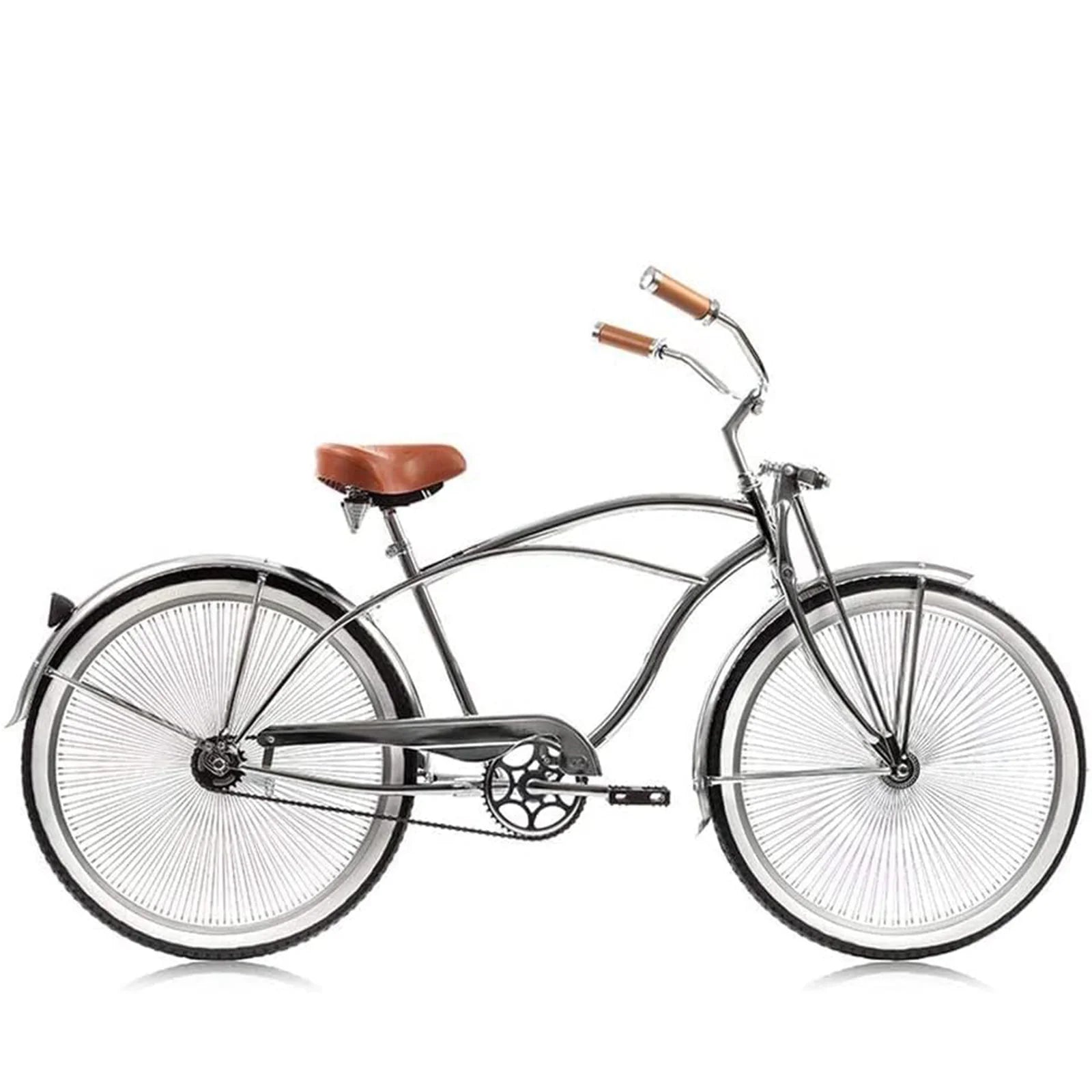 Micargi Men's Cougar GTS 26" Chrome Beach Cruiser