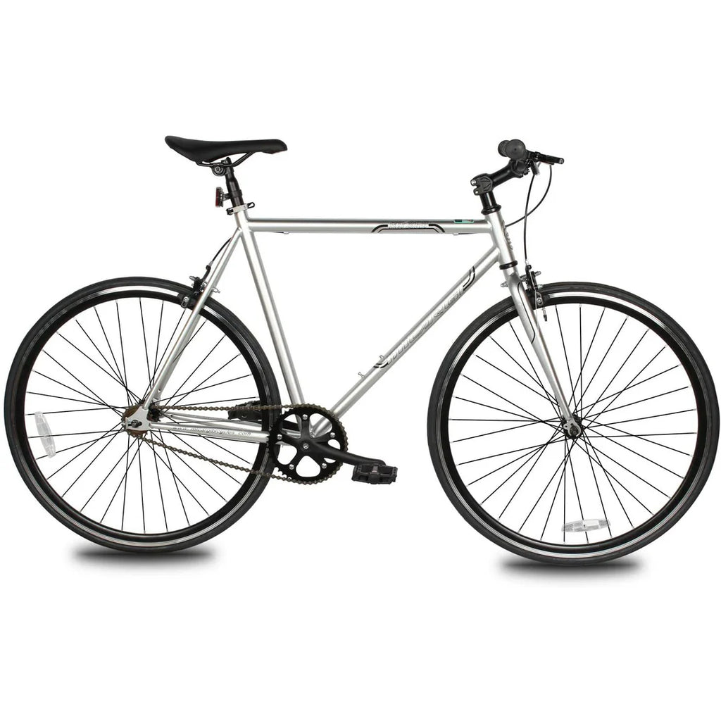 Micargi RD-269 Fixed Gear Single-Speed Hi-Ten Steel Frame Road Bike