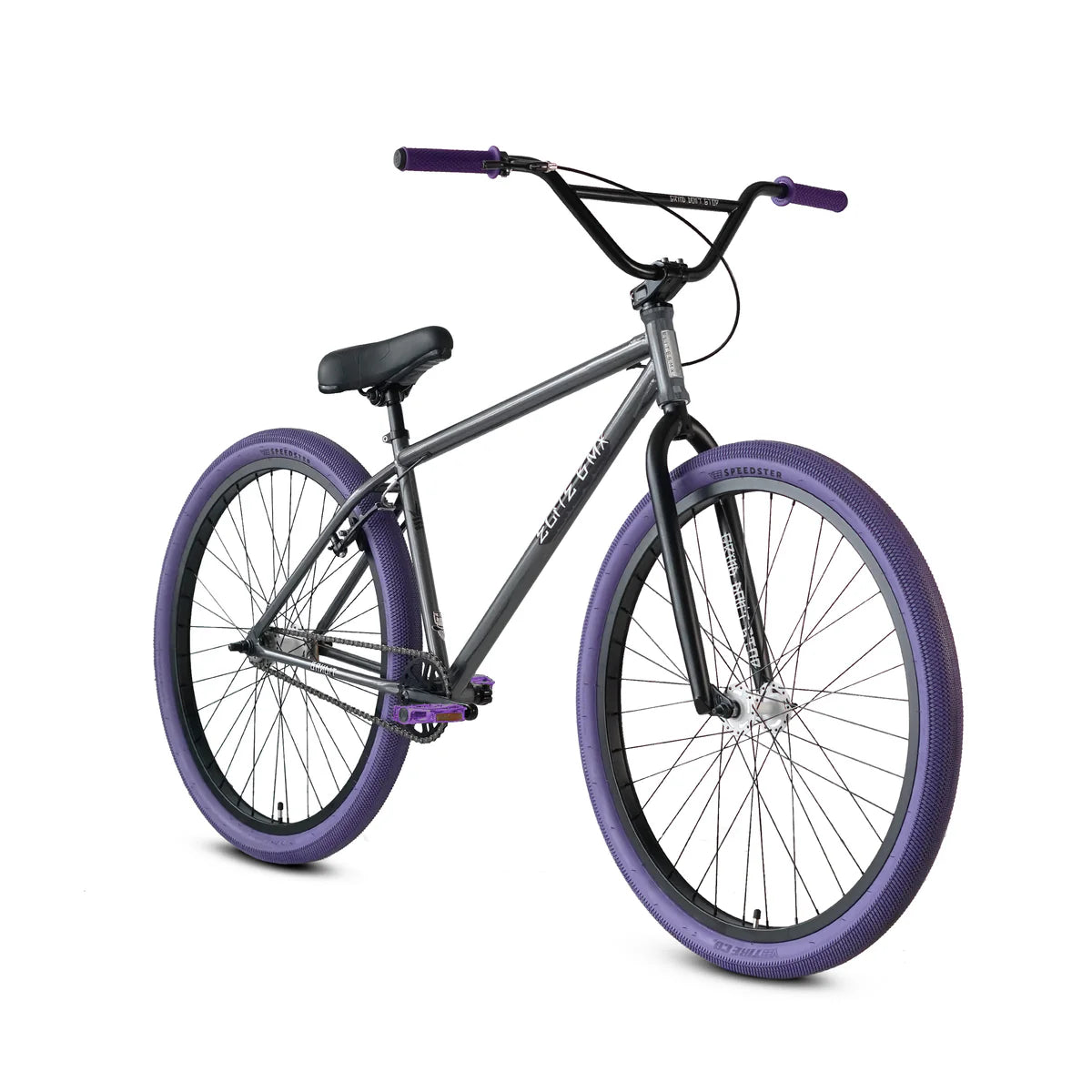 Elite Bmx Bike Bandit - Grey Purple 29"