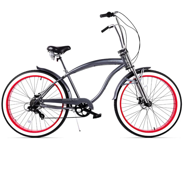 Micargi 29" Largo GT 7 Cruiser Fat Tires Bicycle