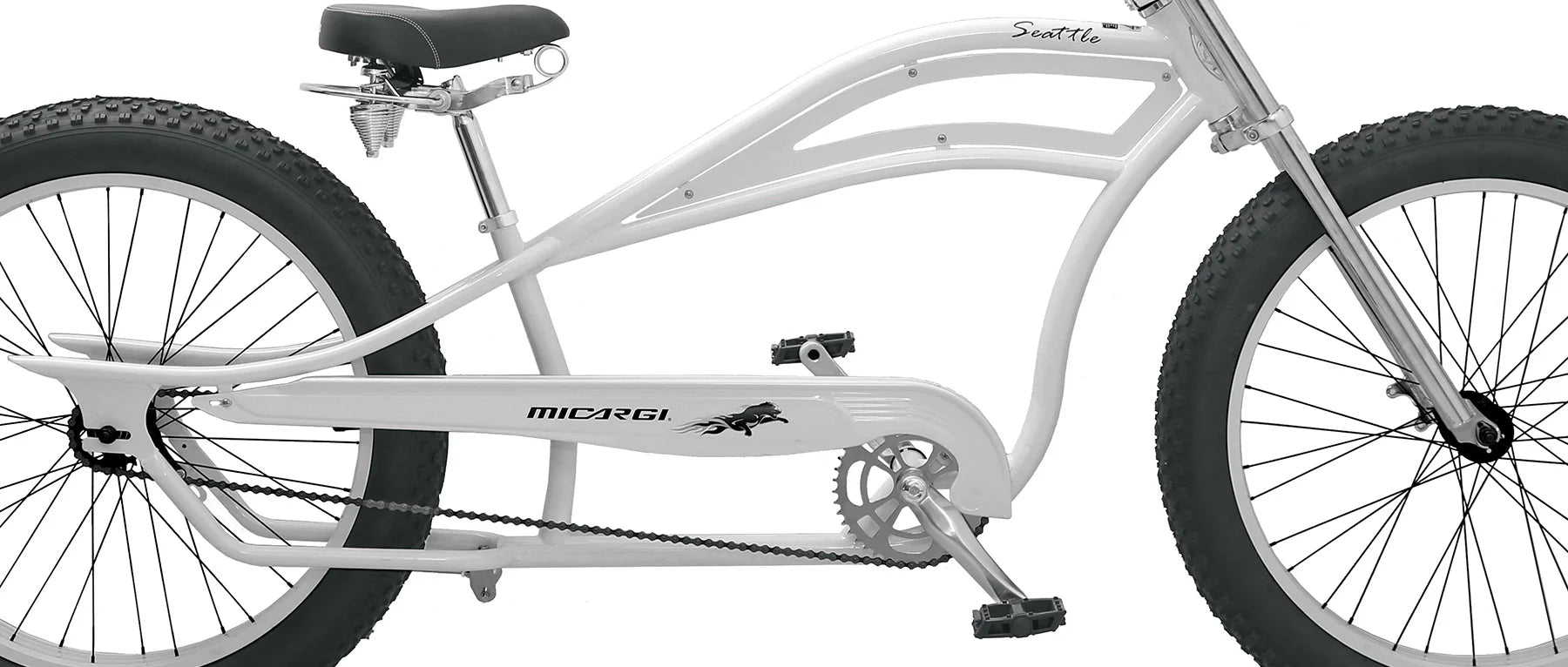 Micargi Seattle Chopper Cruiser Bike - Seattle