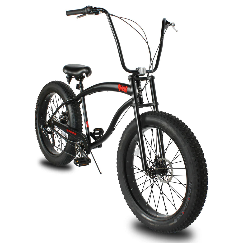 Micargi Slugo SS 26" 4.0" Fat Tire Beach Cruiser Bicycle