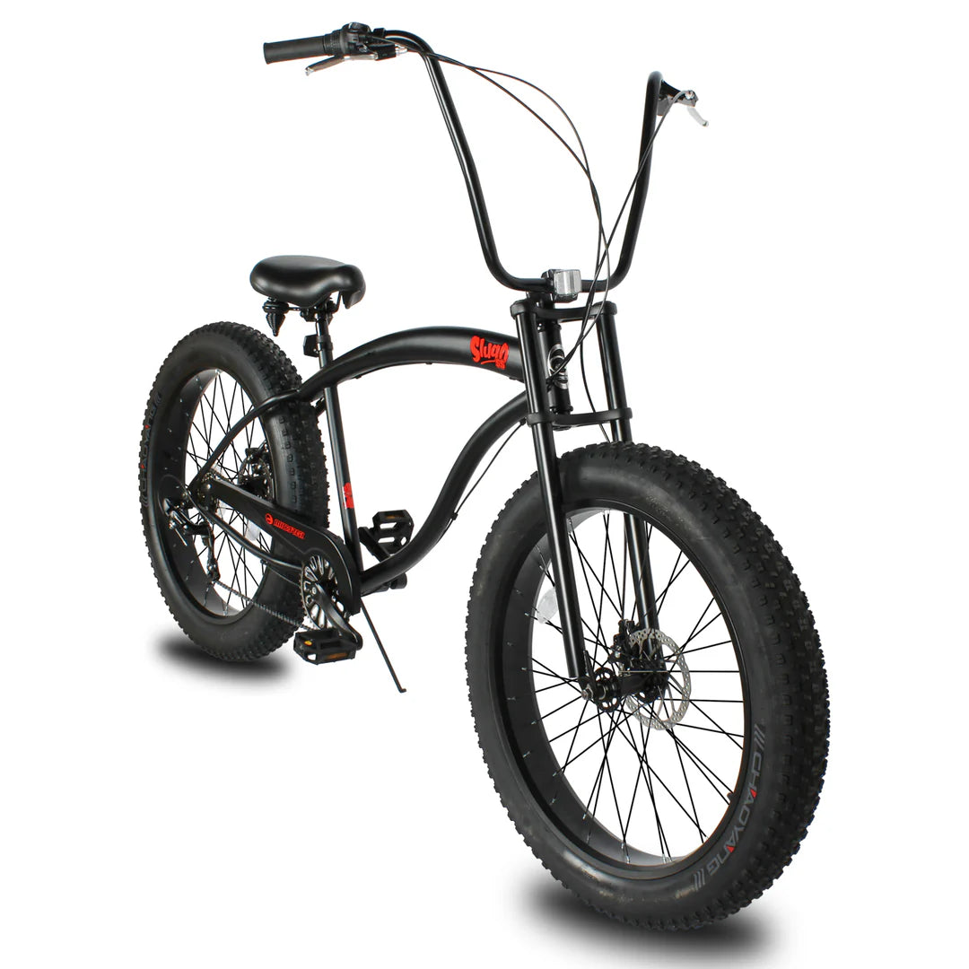 Micargi Slugo SS 26" 4.0" Fat Tire Beach Cruiser Bicycle